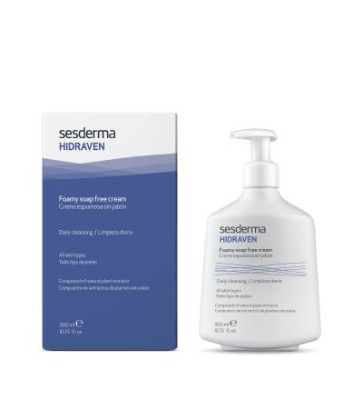 Sesderma Hidraven Soap Free Cream 300 ml غسول للبشرة الحساسة